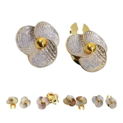 Krycí knoflík Lístek