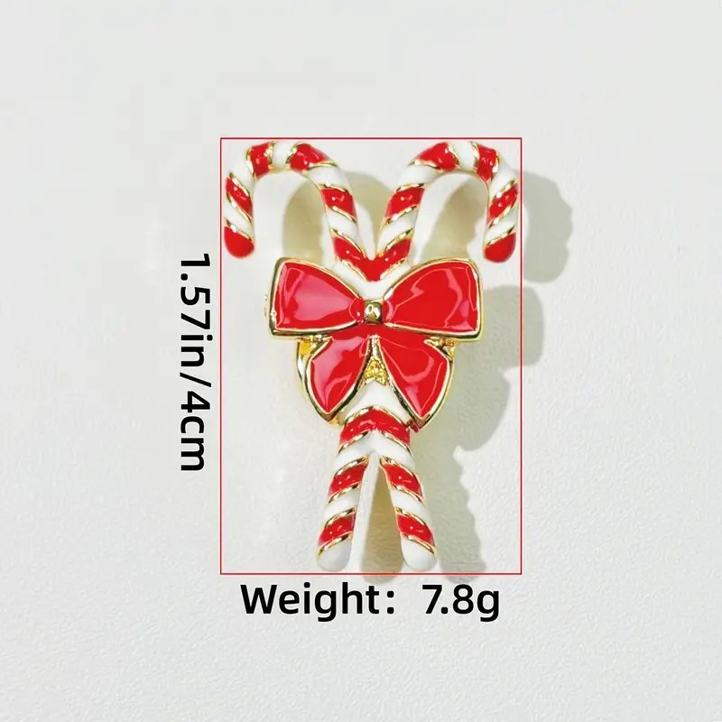 Krycí knoflík Candy Cane