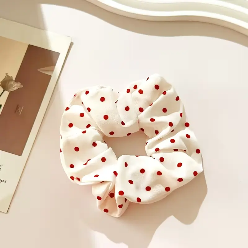 Látková gumička do vlasů - Vzor: Gumička 1